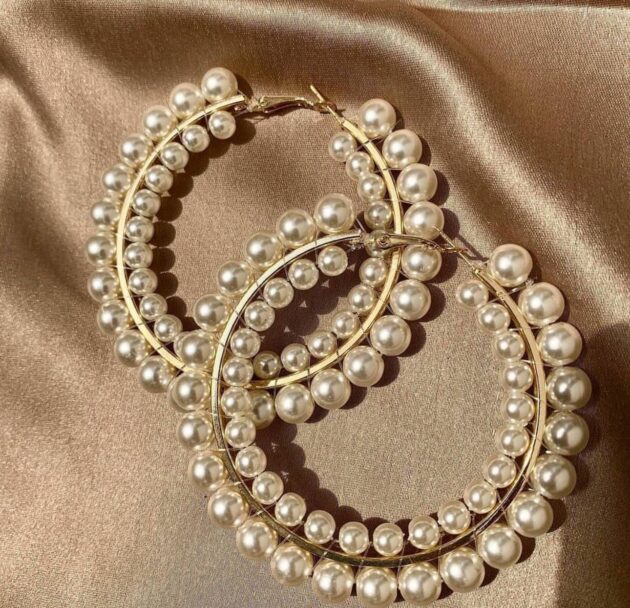 Pearl Ethereal hoops