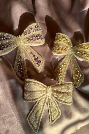 Jasper custom hair bow