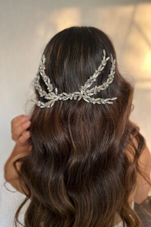 Crystal Cascade Brooch