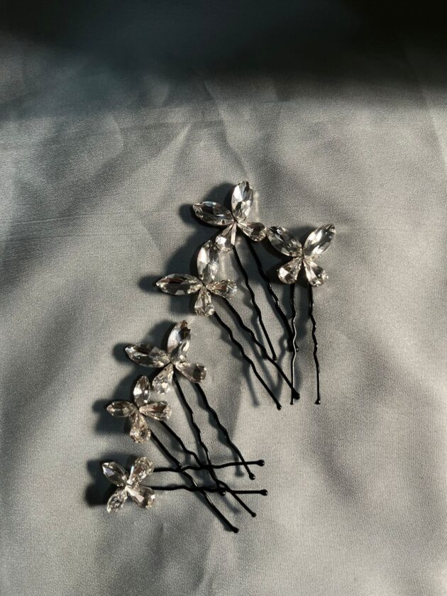 Papillon hair pins - Image 2