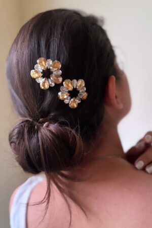 Morpho hair pins