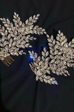 azalea hair brooch