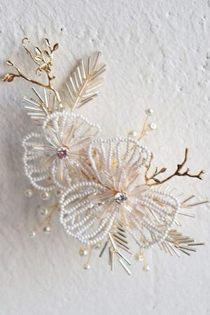 Mohn hair brooch