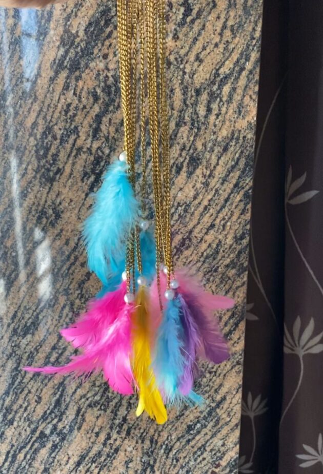 Feather hair chains - Image 3