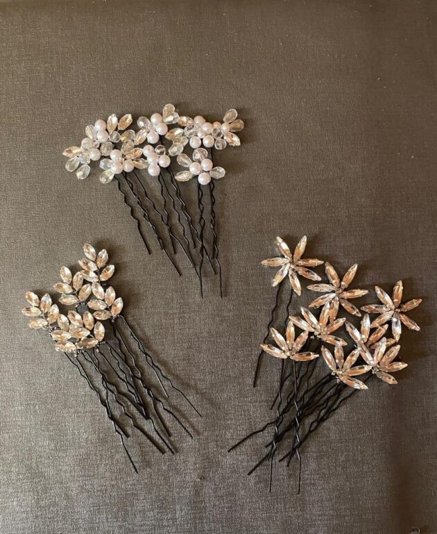 Conch hair pins set