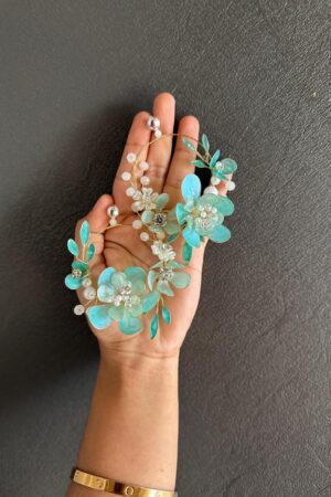 Bleu resin jewellery