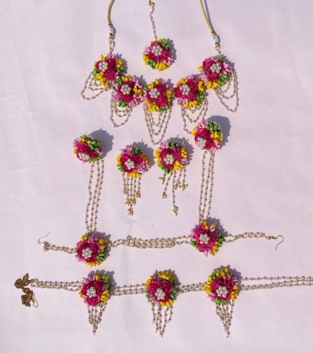 Diya floral set