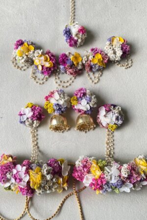 Dry flower jewellery