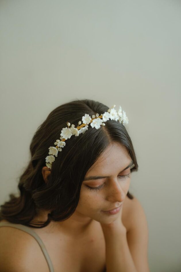 Indie floral hairband