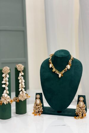 Ocean embellish embroidered jewellery