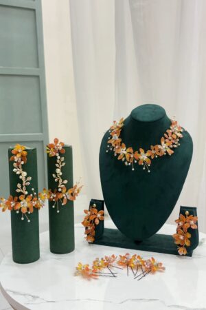 Tangerine Alchemy resin jewellery