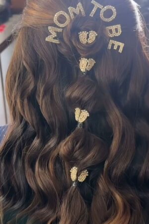 Mom to be hairpins
