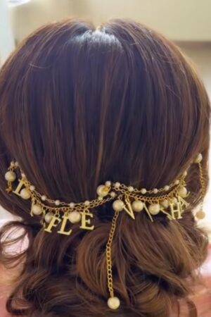 Pearl Initial Hair Accessory
