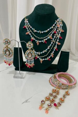 Pearl embroidery jewellery